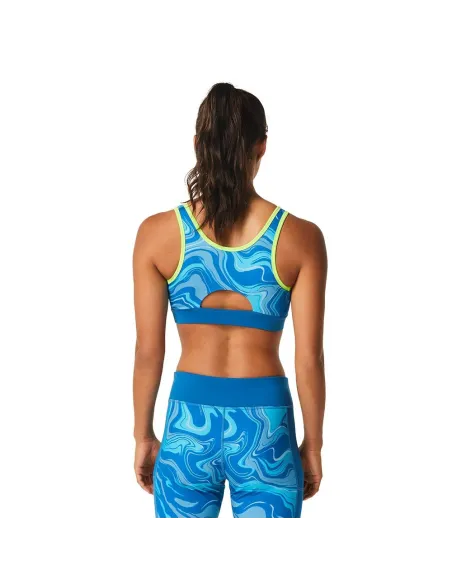 Sujetador Asics Women Graphic Bra 2042a269-413 Mujer | Ofertas de pádel